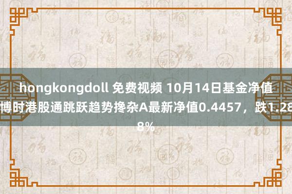 hongkongdoll 免费视频 10月14日基金净值：博时港股通跳跃趋势搀杂A最新净值0.4457，跌1.28%